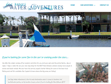 Tablet Screenshot of joerugswateradventures.com